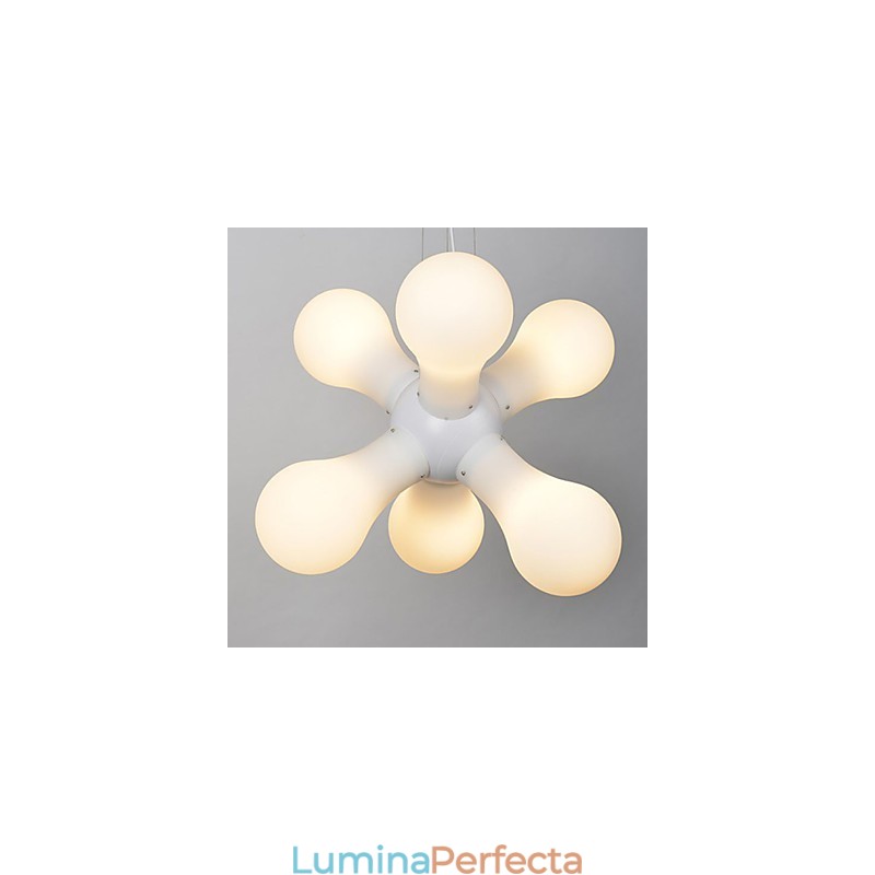 Lampă suspendată din sticlă simplă