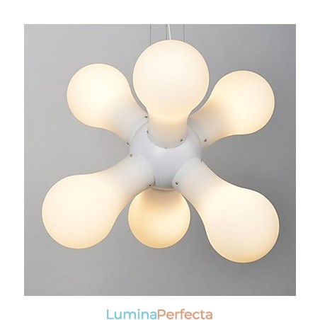 Lampă suspendată din sticlă simplă