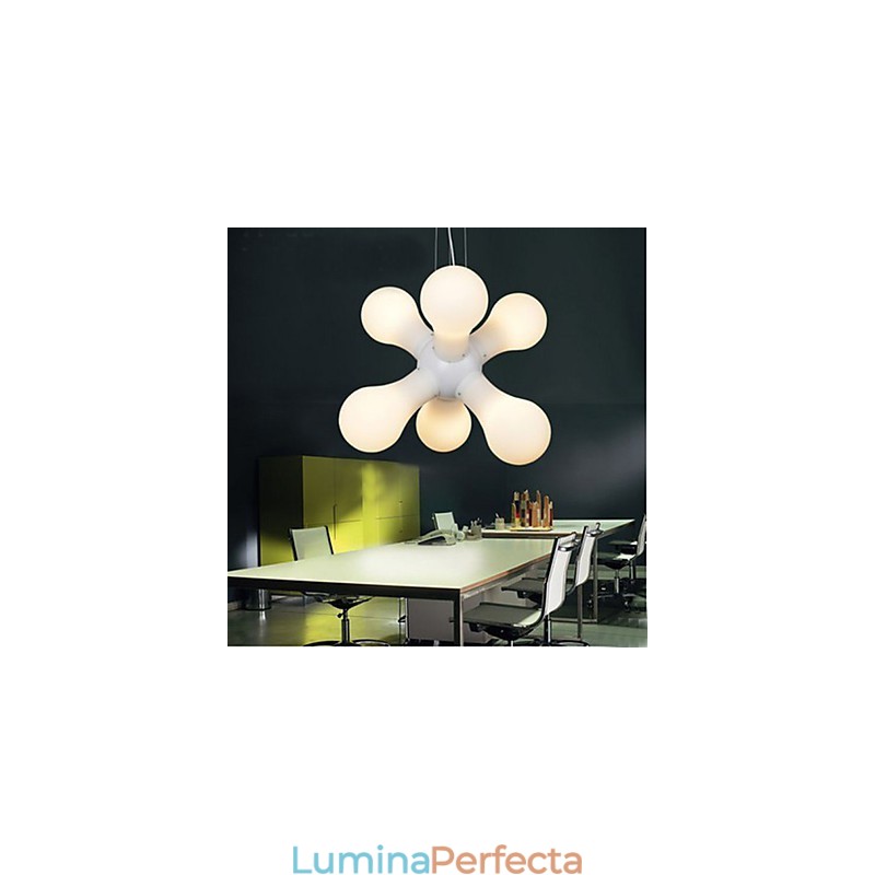 Lampă suspendată din sticlă simplă