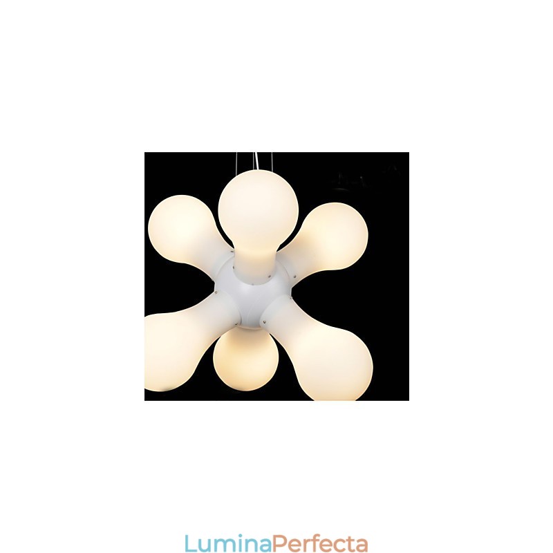 Lampă suspendată din sticlă simplă