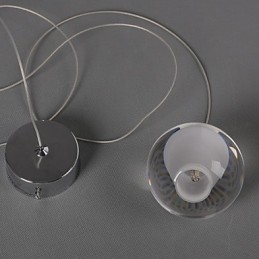 All Over The Sky Star Bocci Droplight Aurora Borealis Lampă modernă din cristal din sticlă