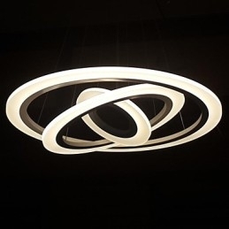 Lampă suspendată din acrilic cu pictură modernă și contemporană de 75 W