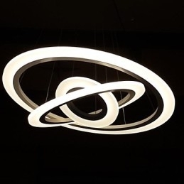 Lampă suspendată din acrilic cu pictură modernă și contemporană de 75 W