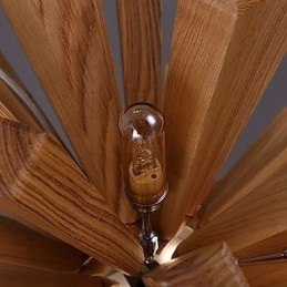 Lampe suspendate Country Wood Bamboo