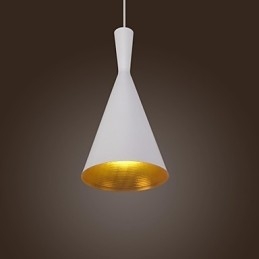Lampă suspendată din metal, modernă, contemporană, retro, pictură de țară