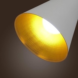 Lampă suspendată din metal, modernă, contemporană, retro, pictură de țară