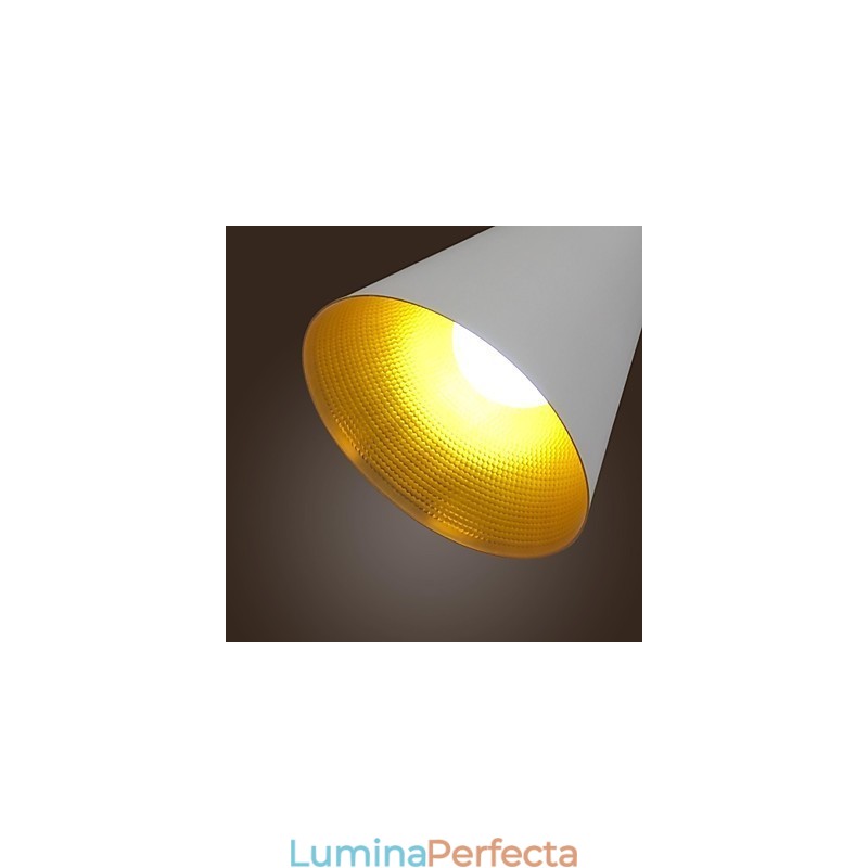 Lampă suspendată din metal, modernă, contemporană, retro, pictură de țară