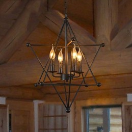 Plafoniere retro clasice din metal Lampe suspendate simple Lampă suspendată cafenea