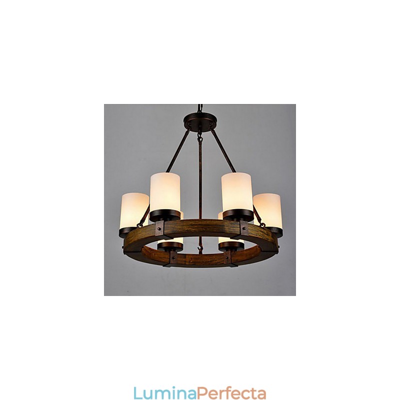 Candelabru din lemn vechi de epocă