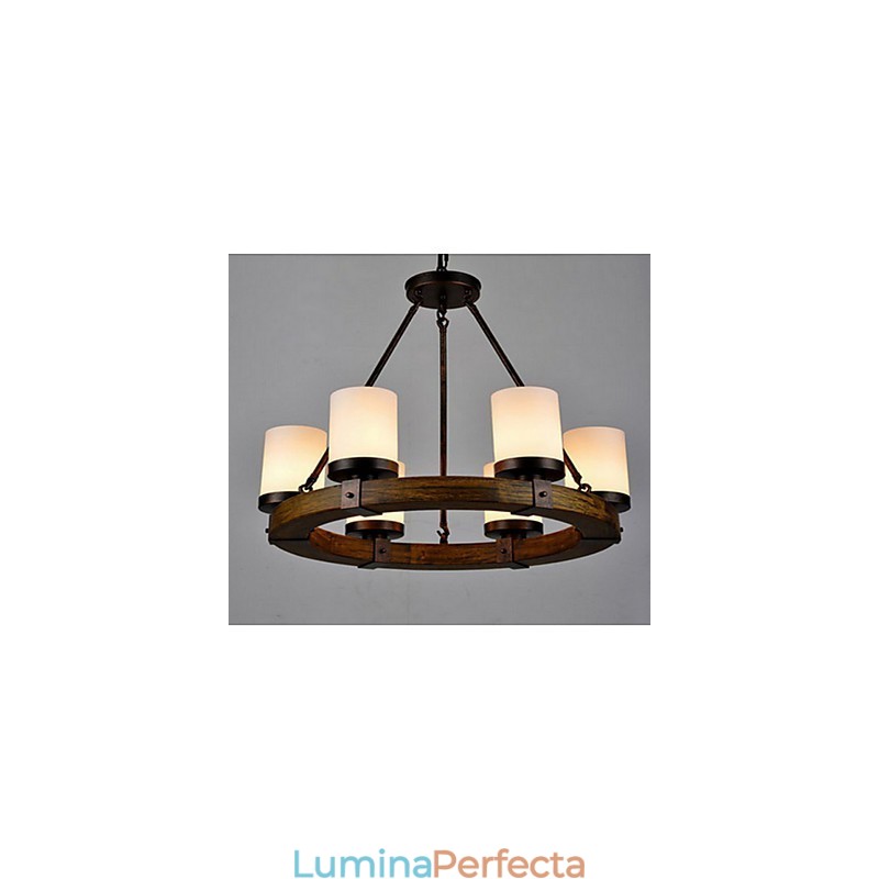 Candelabru din lemn vechi de epocă