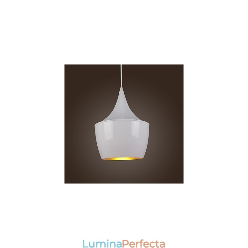Lampă suspendată din metal, modernă, contemporană, retro, pictură de țară
