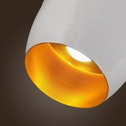 Lampă suspendată din metal, modernă, contemporană, retro, pictură de țară