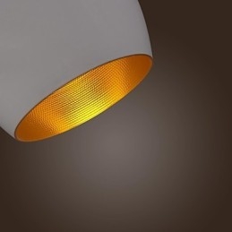Lampă suspendată din metal, modernă, contemporană, retro, pictură de țară
