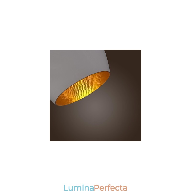 Lampă suspendată din metal, modernă, contemporană, retro, pictură de țară