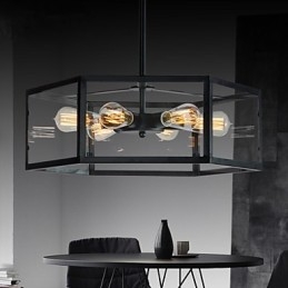 Lampe suspendate Mini Style Retro Garage Metal