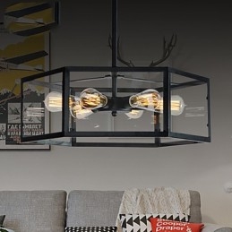 Lampe suspendate Mini Style Retro Garage Metal