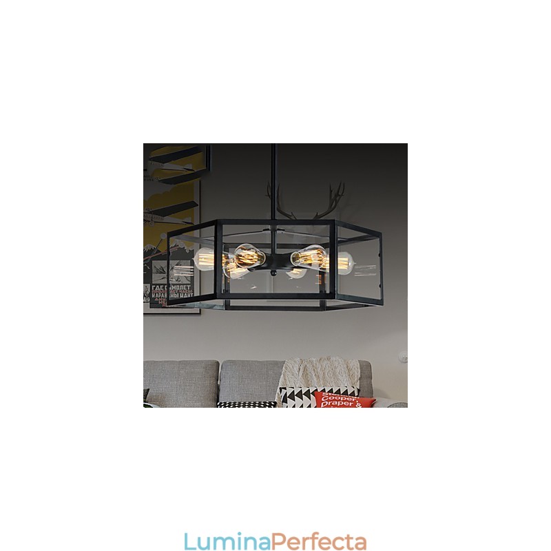 Lampe suspendate Mini Style Retro Garage Metal