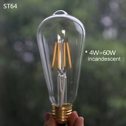 Lumini suspendate Vintage 3 lumini ST64 Becuri incluse Sistem sus si jos