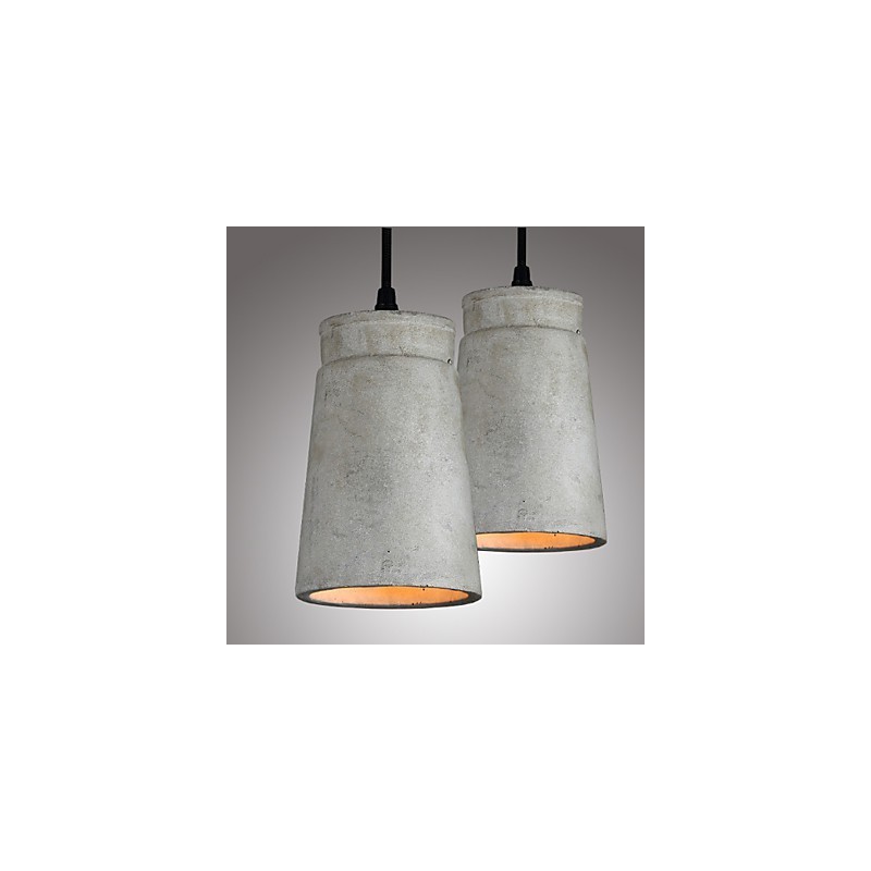 Lampă de iluminat retro minimalistă nordică cu suspendare din ciment