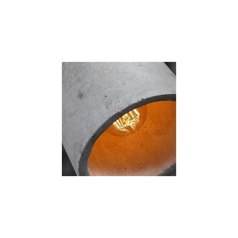 Lampă de iluminat retro minimalistă nordică cu suspendare din ciment