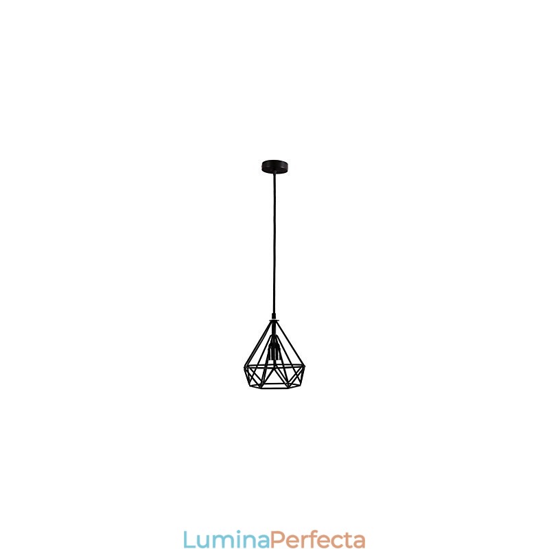 Pictură în stil mini retro, lumina suspendată din metal, garaj