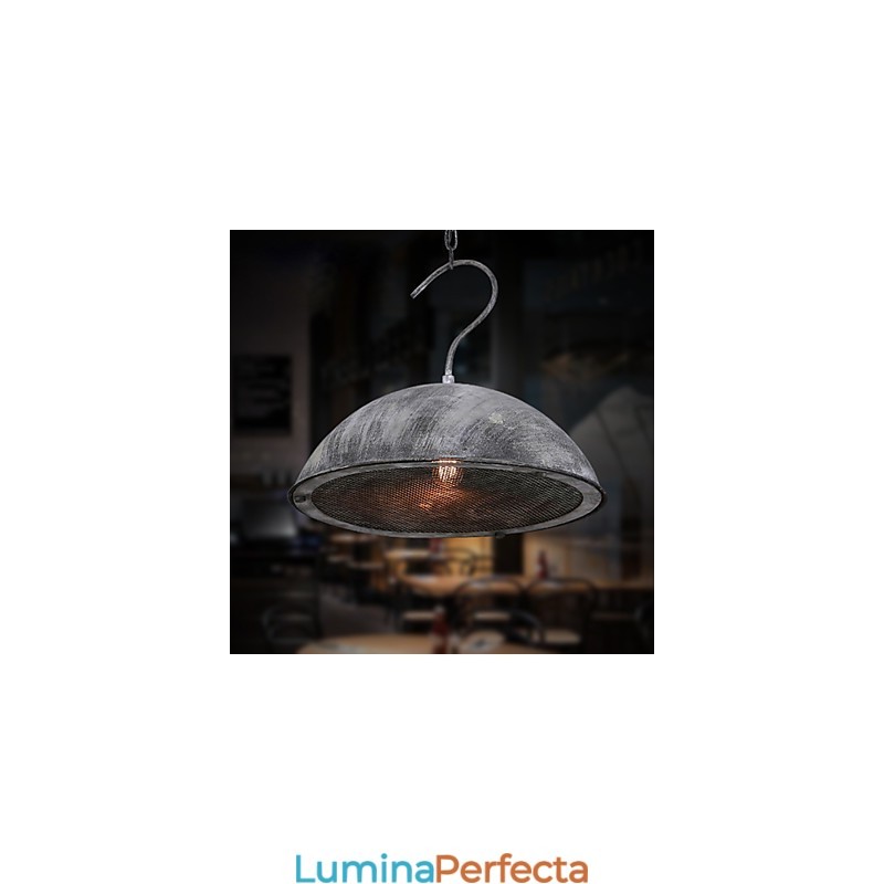 Abajur Lampa Candelabru Fier Forjat Negru Depozit Industrial Abajur Cafenea Capac Candelabru