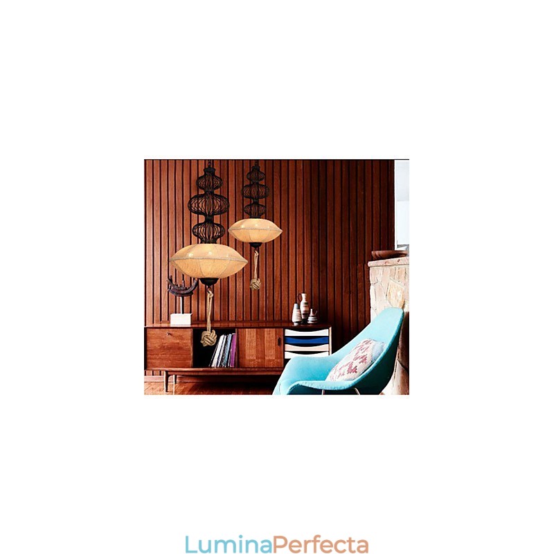 Lămpi creative din cânepă, retro, nordică, industriale