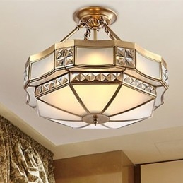 Lampă tradițională clasică, rustică, din alamă, din metal