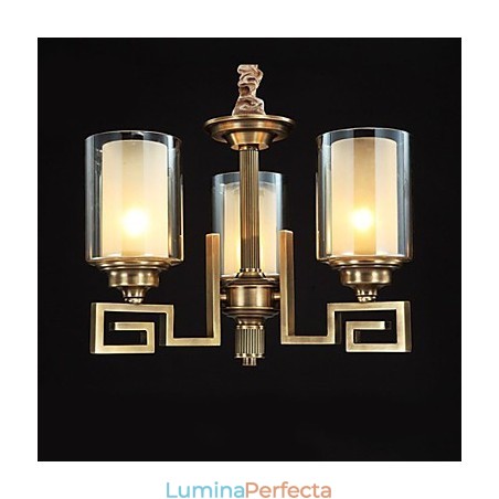 Lampă în stil chinezesc Lampă de cupru Lampă de cupru Lampă în stil chinezesc Lampă de cupru Lampă de cupru