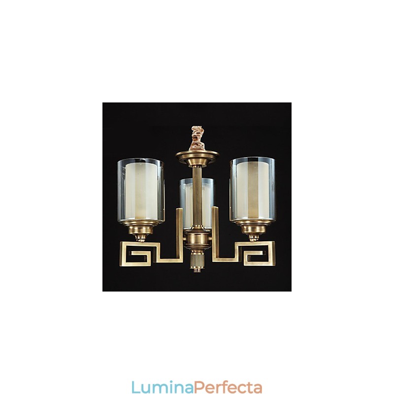Lampă în stil chinezesc Lampă de cupru Lampă de cupru