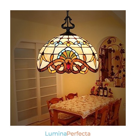 Lampă pastorală europeană de 1 metru Creative Art Glass Small Droplight Lampă pastorală europeană de 1 metru Creative Art Glass Small Droplight