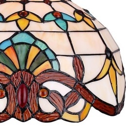 Lampă pastorală europeană de 1 metru Creative Art Glass Small Droplight