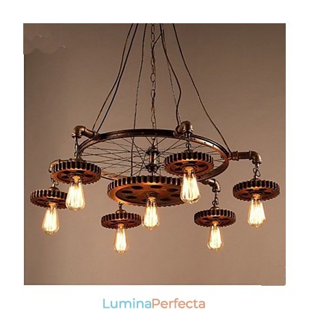 Unelte creative de candelabru din fier pentru mobilier retro Unelte creative de candelabru din fier pentru mobilier retro