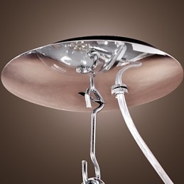 Lampă suspendată anodizată, modernă și contemporană