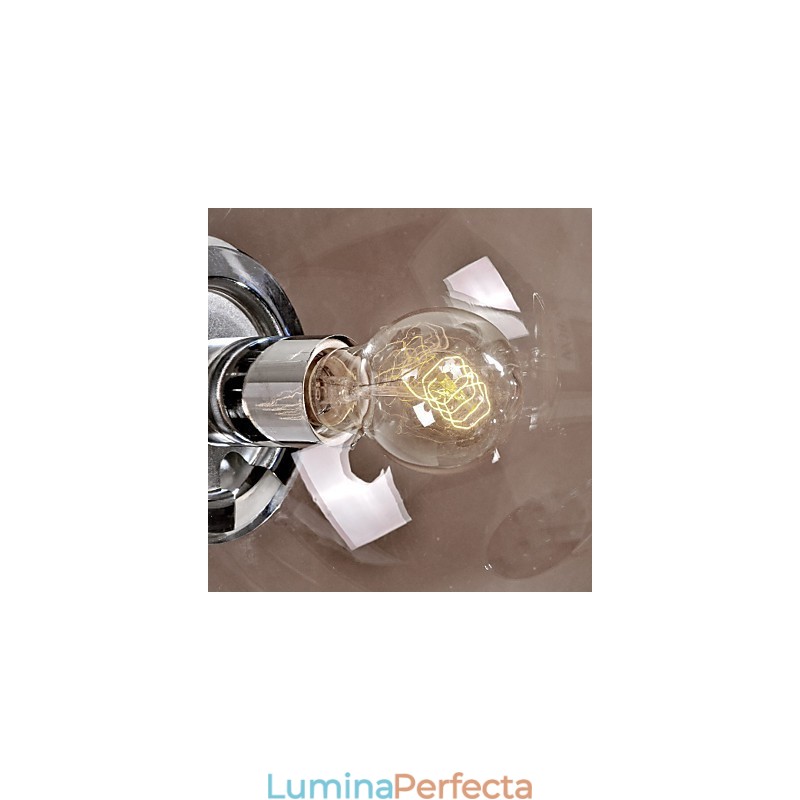 Lampă suspendată anodizată, modernă și contemporană