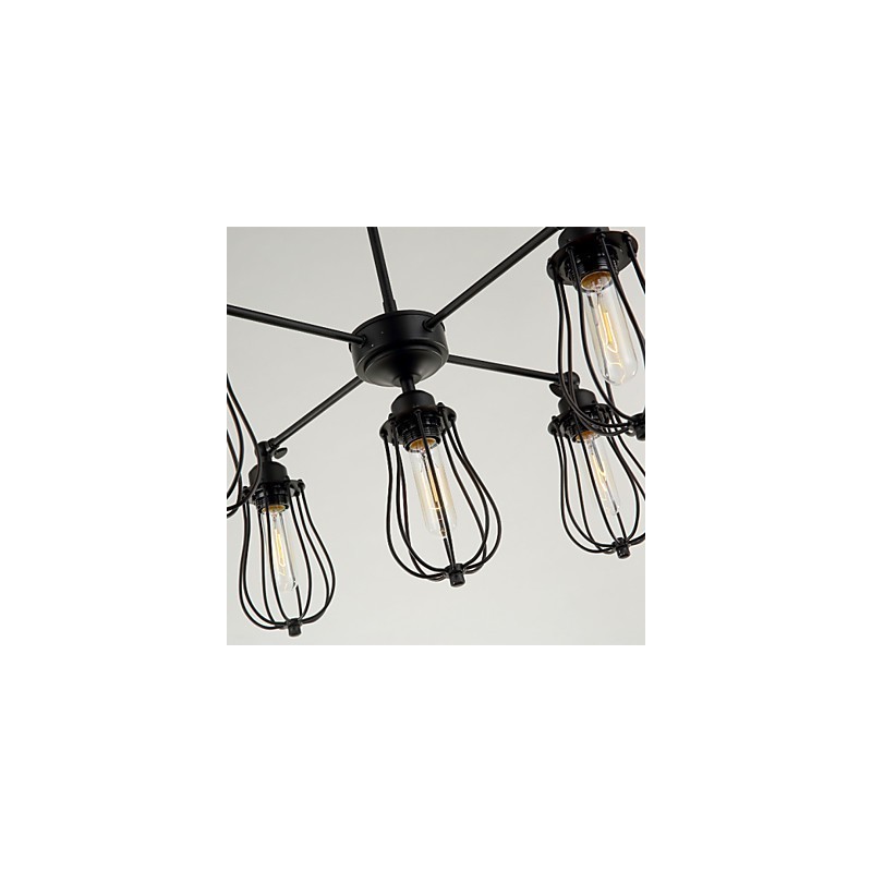 Lumini suspendate Traditional Clasic Rustic Lodge Retro Metal 5 Lumini