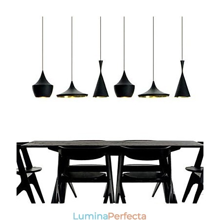 Lampă suspendată din metal cu pictură în stil mini Lampă suspendată din metal cu pictură în stil mini