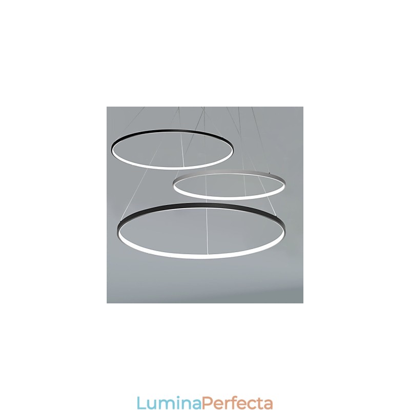 Lampă suspendată reglabilă cu diametrul de 80 cm Design modern