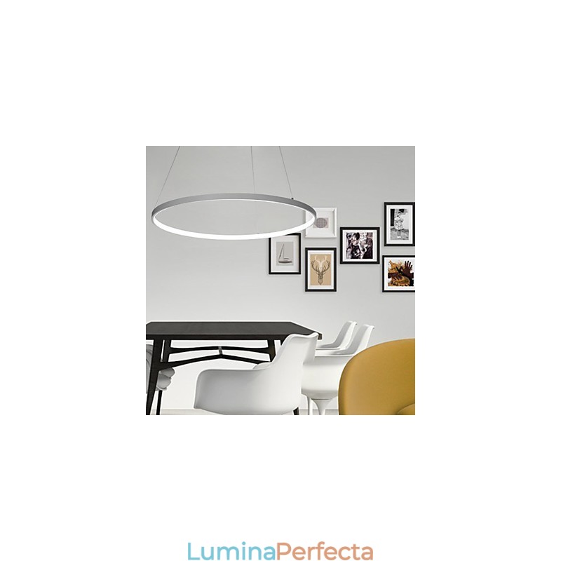 Lampă suspendată reglabilă cu diametrul de 80 cm Design modern