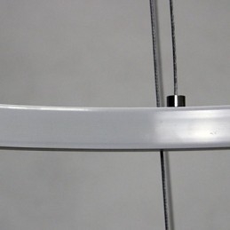 Lampă suspendată reglabilă cu diametrul de 80 cm Design modern