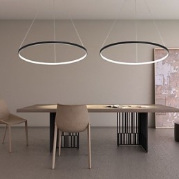 Lampă suspendată reglabilă cu diametrul de 80 cm Design modern
