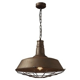 Lampa suspendata Retro 1 Lumina Vechi Metal Materila Abajur Magazin