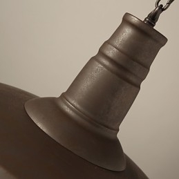 Lampa suspendata Retro 1 Lumina Vechi Metal Materila Abajur Magazin