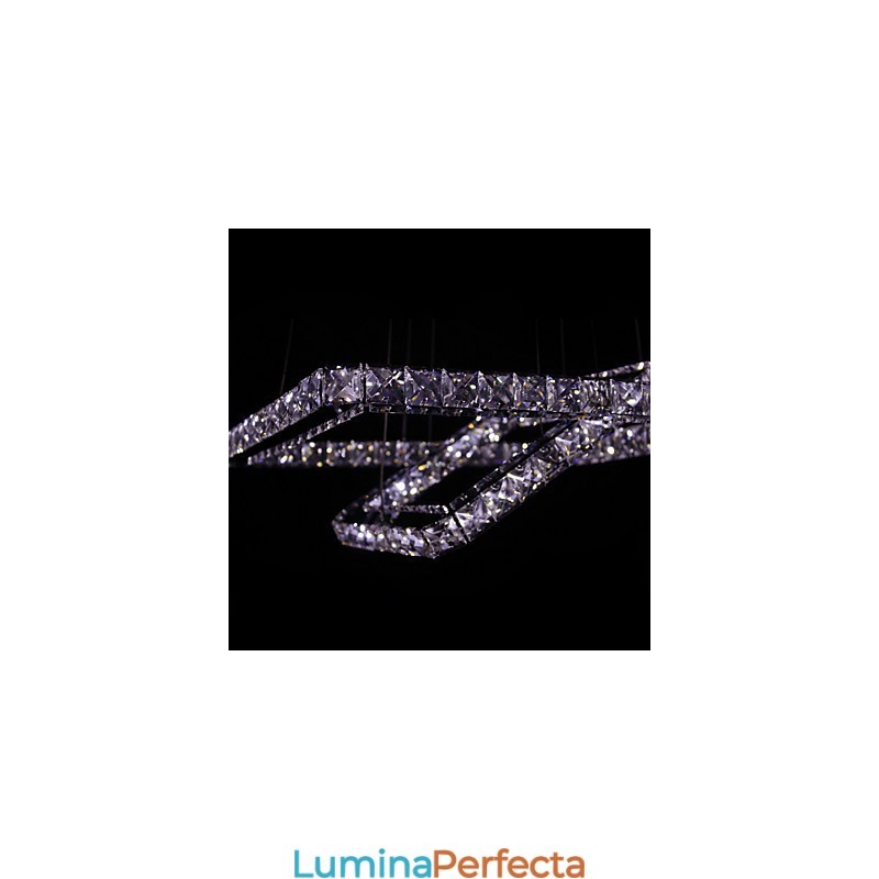 Lampă suspendată din metal, modernă și contemporană