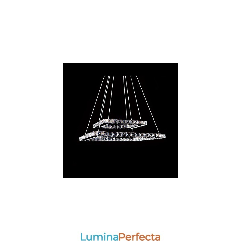 Lampă suspendată din metal, modernă și contemporană