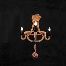 Tradițional Clasic Rustic Lodge Vintage Retro Country Pictură Candelabru din metal