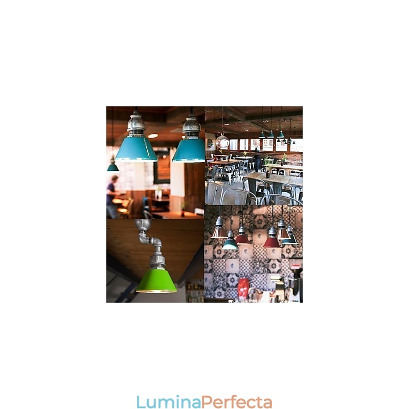 Lampă de metal vintage country