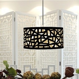 Moda cu un singur cap contractat și creativ contemporan, ca lampă DropLight Cuibul de pasăre