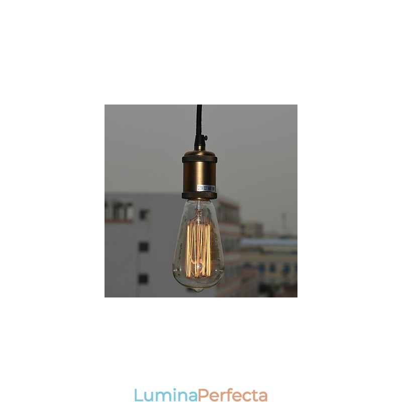 Lampă tradițională clasică vintage în stil mini galvanizat