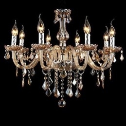 Lumanare Cristal De Lux Cristal Amber